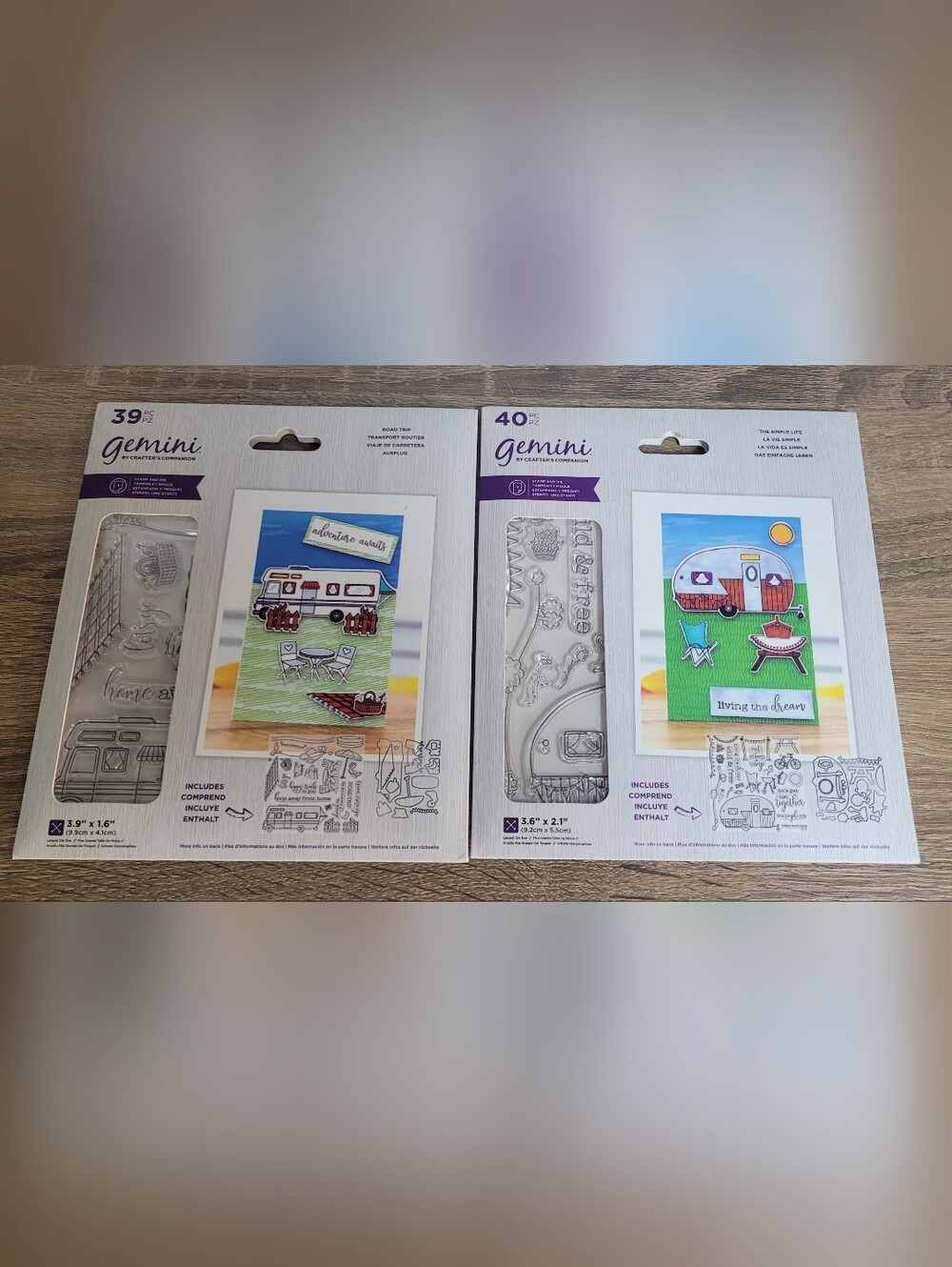 Gemini Travel Camper/RV Stamp & Die Set